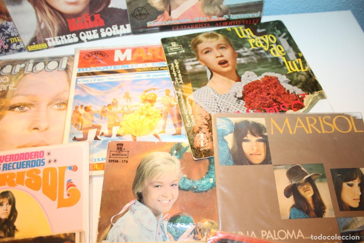 Discos de vinilo: LOTE DE DISCOS 16 DE MARISOL - SINGLES - Foto 3