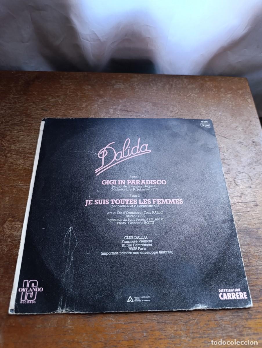Discos de vinilo: Disco de vinilo Dalida &ndash; Gigi In Paradisco - Foto 2