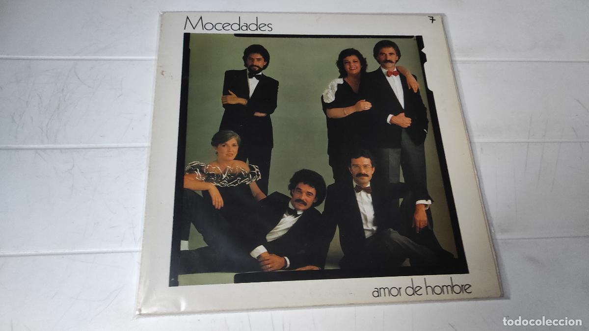 Discos de vinilo: LP MOCEDADES - AMOR DE HOMBRE - Foto 1