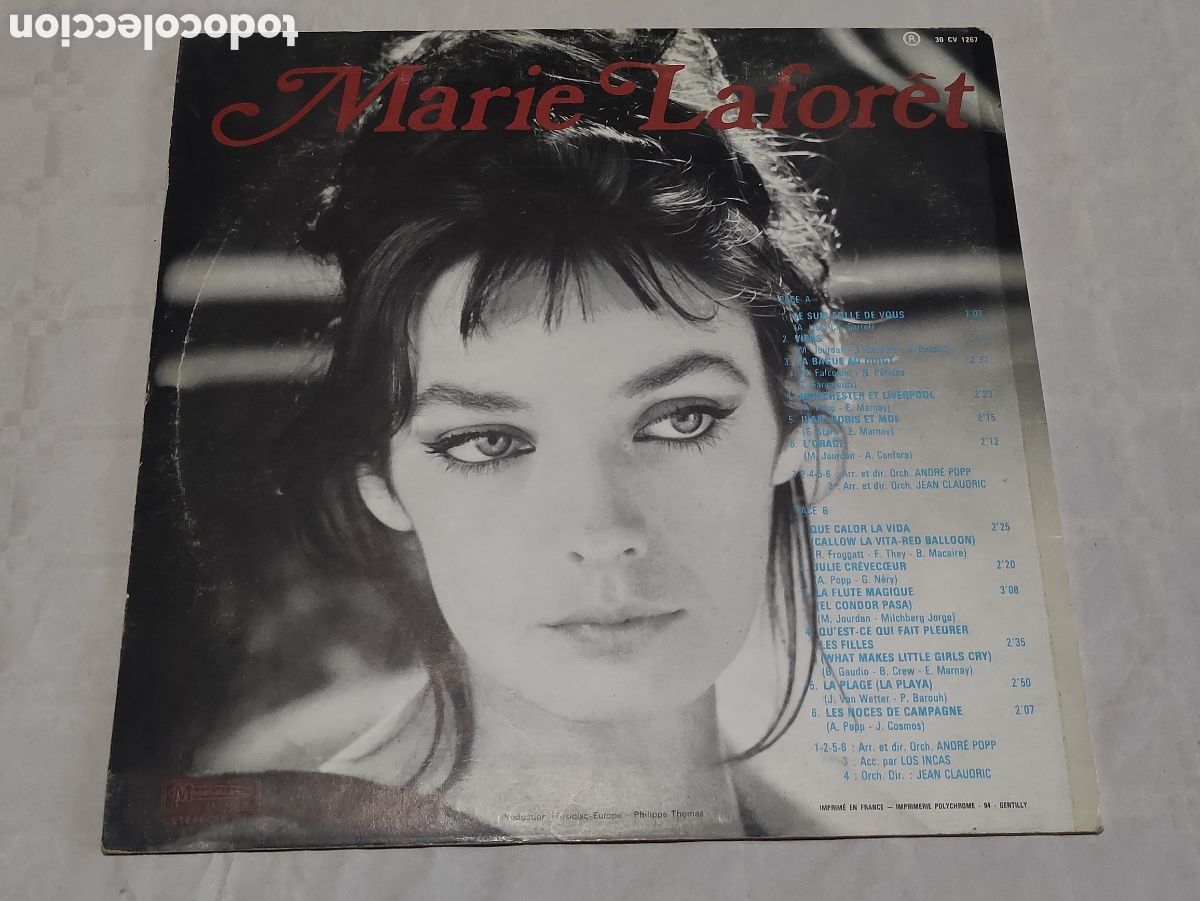 Discos de vinilo: Vinilo Marie lafor&ecirc;t - Foto 2