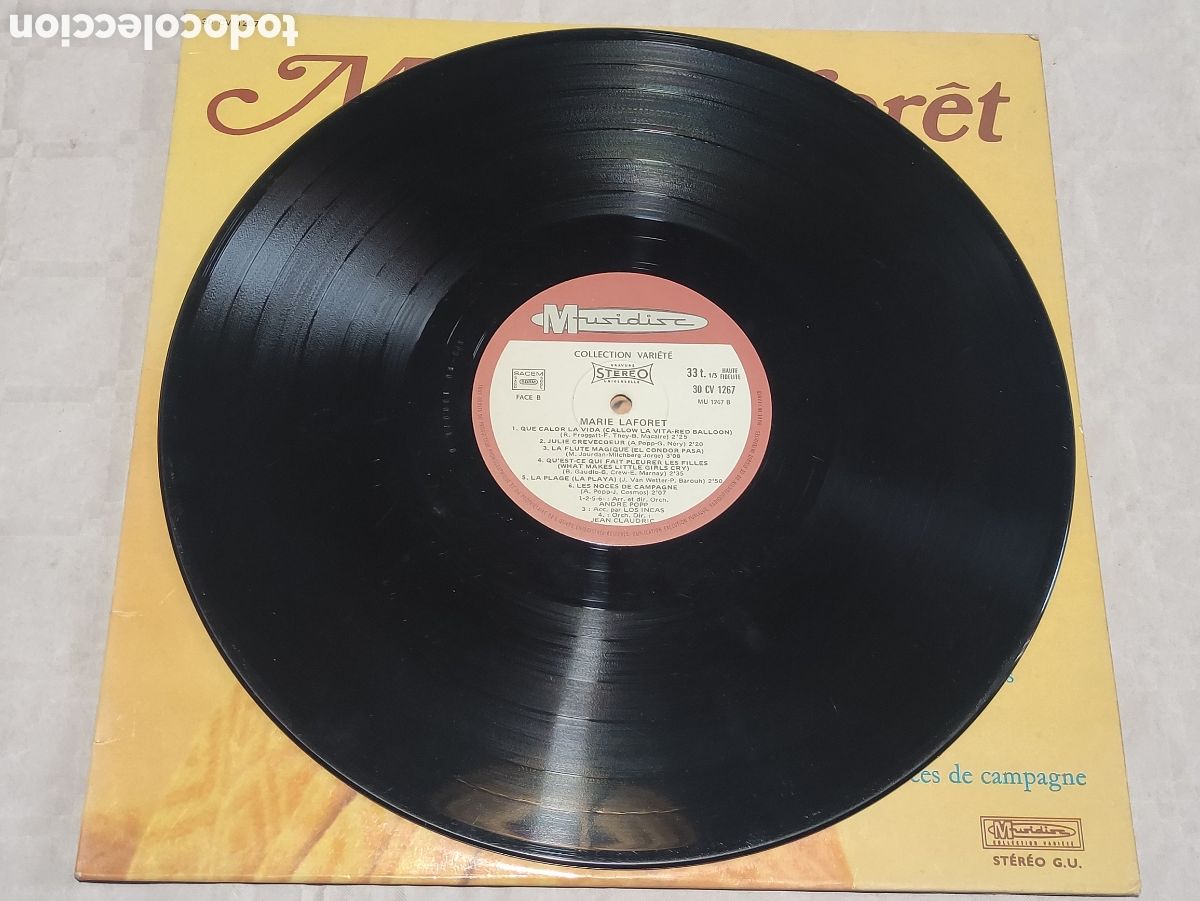 Discos de vinilo: Vinilo Marie lafor&ecirc;t - Foto 3