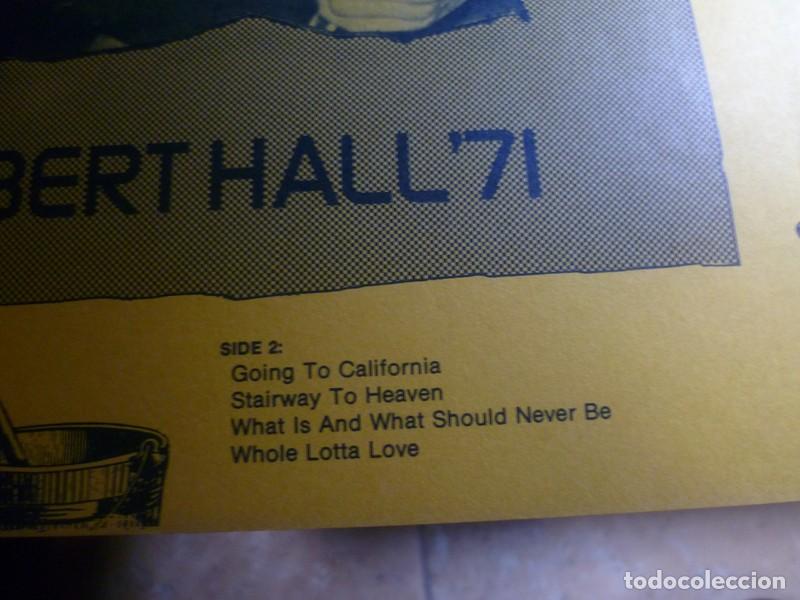 Discos de vinilo: Led Zeppelin Royal Albert Hall 71 exc- - Foto 3