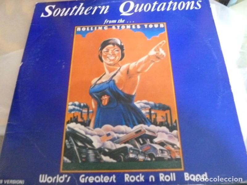rolling stones southern quotations 2lp vg+ - Compra venta en