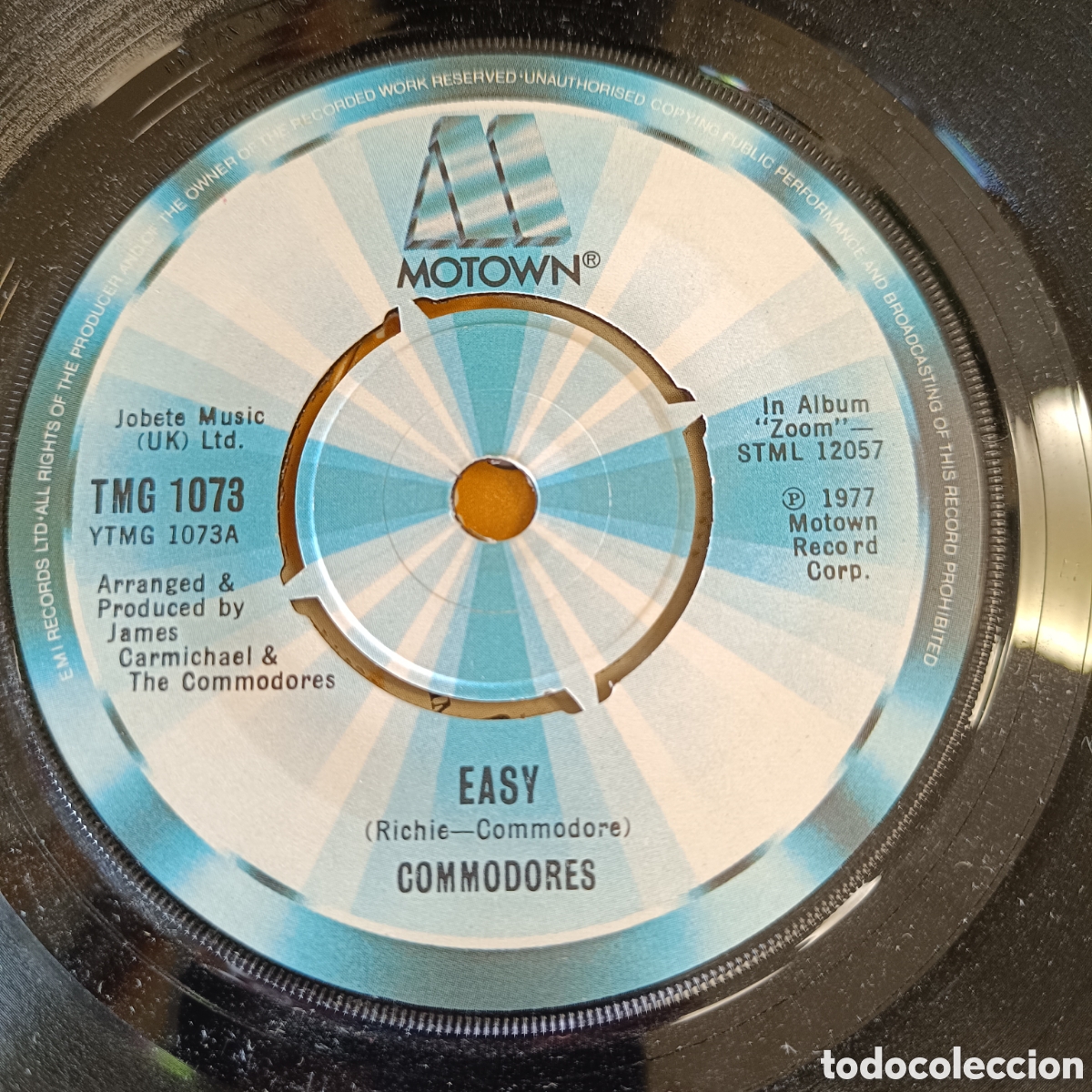 Discos de vinilo: Commodores &lrm;&ndash; Easy (UK Version) - Foto 2