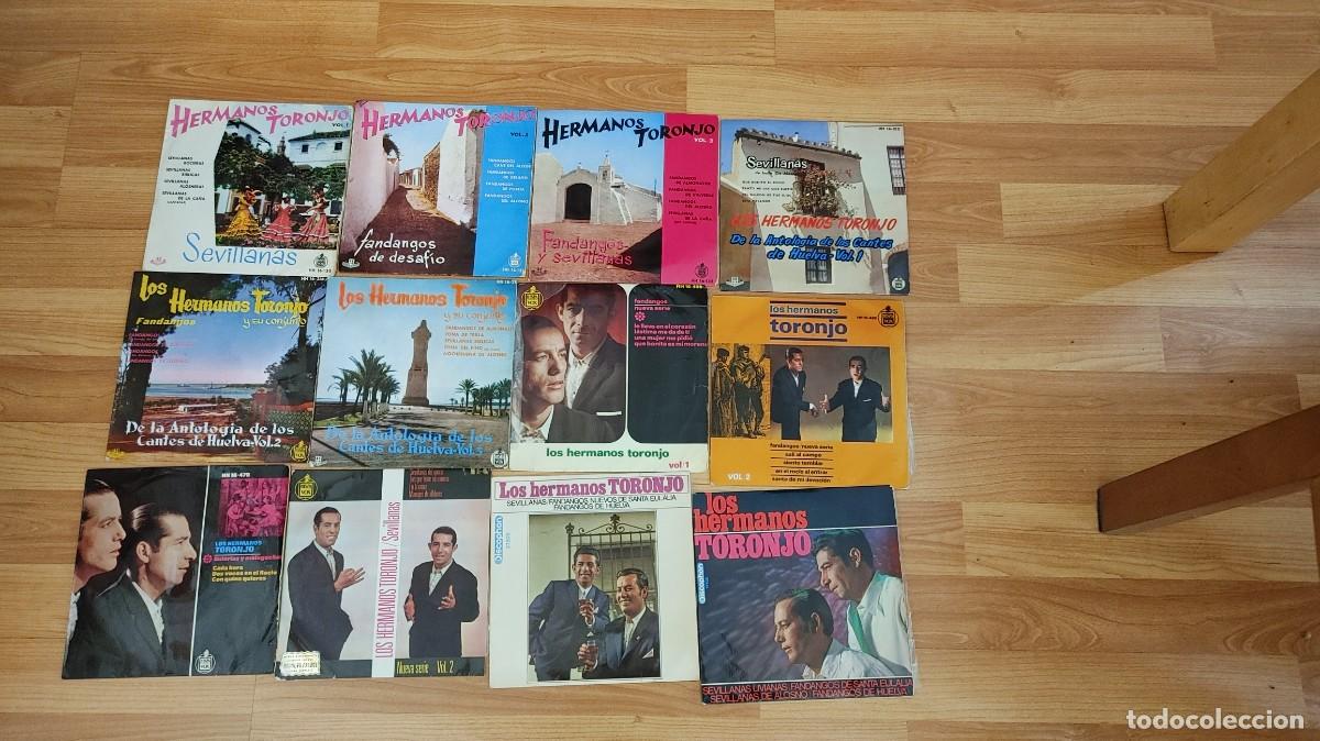 Discos de vinilo: HERMANOS TORONJO-LOTE DE 12 EPS. - Foto 1
