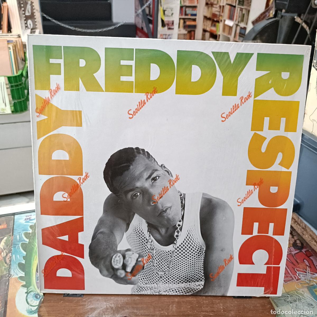 Discos de vinilo: Daddy Freddy - Respect - Maxi Single BCM Records - Foto 1