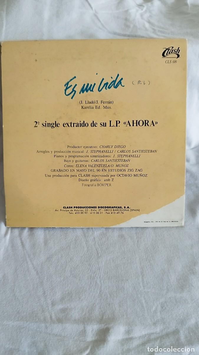Discos de vinilo: Roberto Alcal&aacute;, es mi vida. Single de una cara - Foto 3