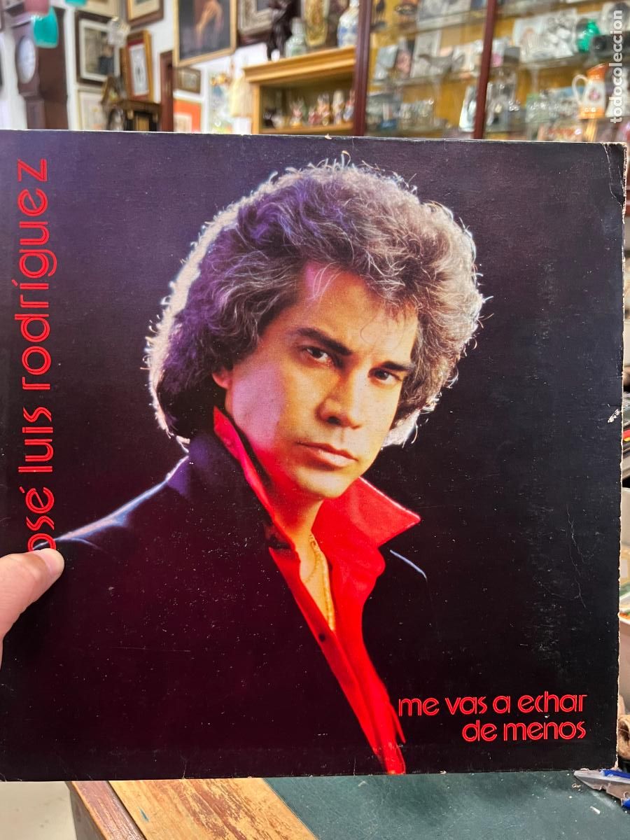 Discos de vinilo: LP JOSE LUIS RODRIGUEZ - ME VAS A ECHAR DE MENOS - Foto 1
