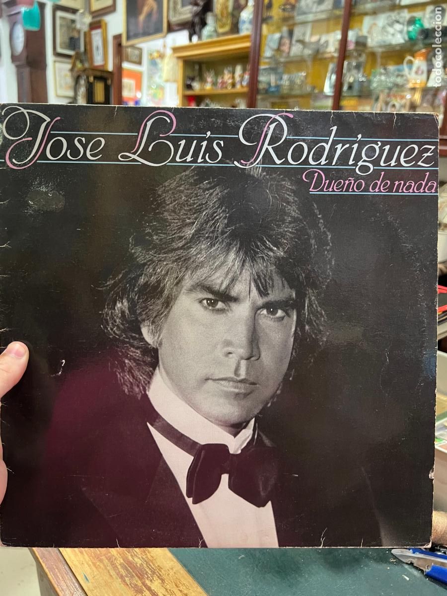 Discos de vinilo: LP JOSE LUIS RODRIGUEZ - DUE&Ntilde;O DE NADA - Foto 1