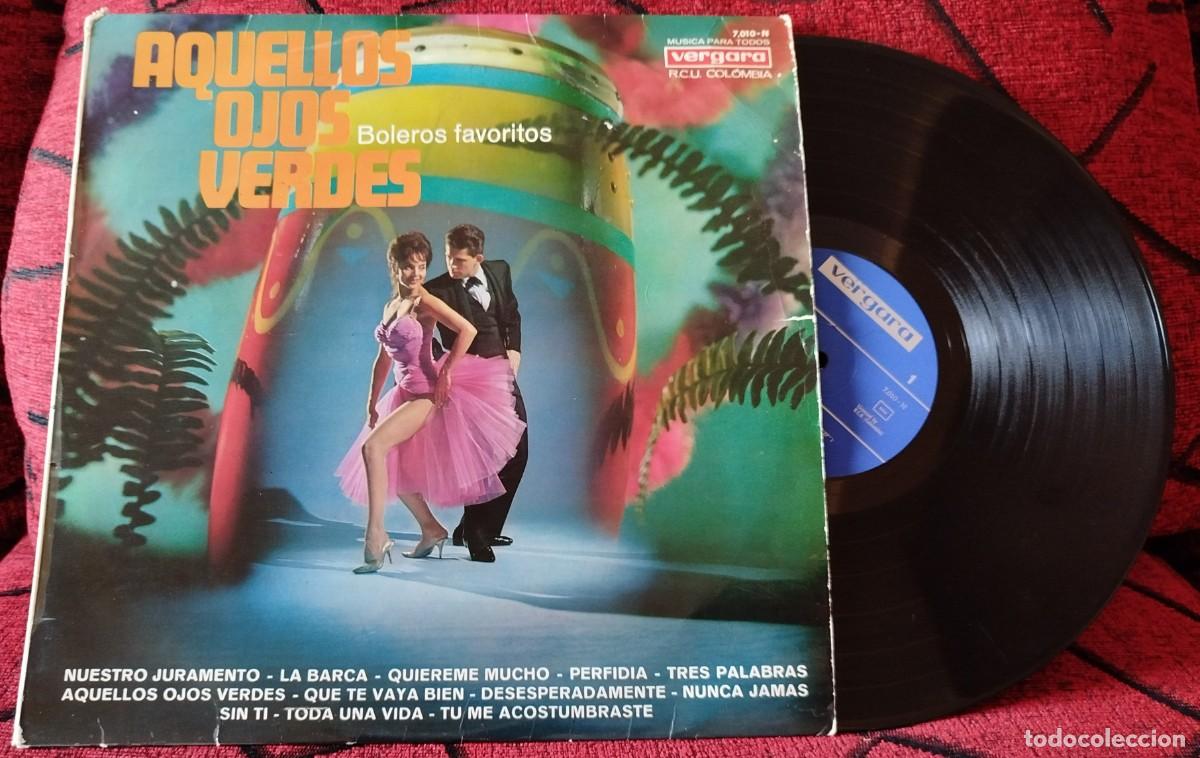 Vinyl records: GRAN ORQUESTA POPULAR DE LAS AMERICAS ** Aquellos Ojos Verdes ** VINILO LP 1968