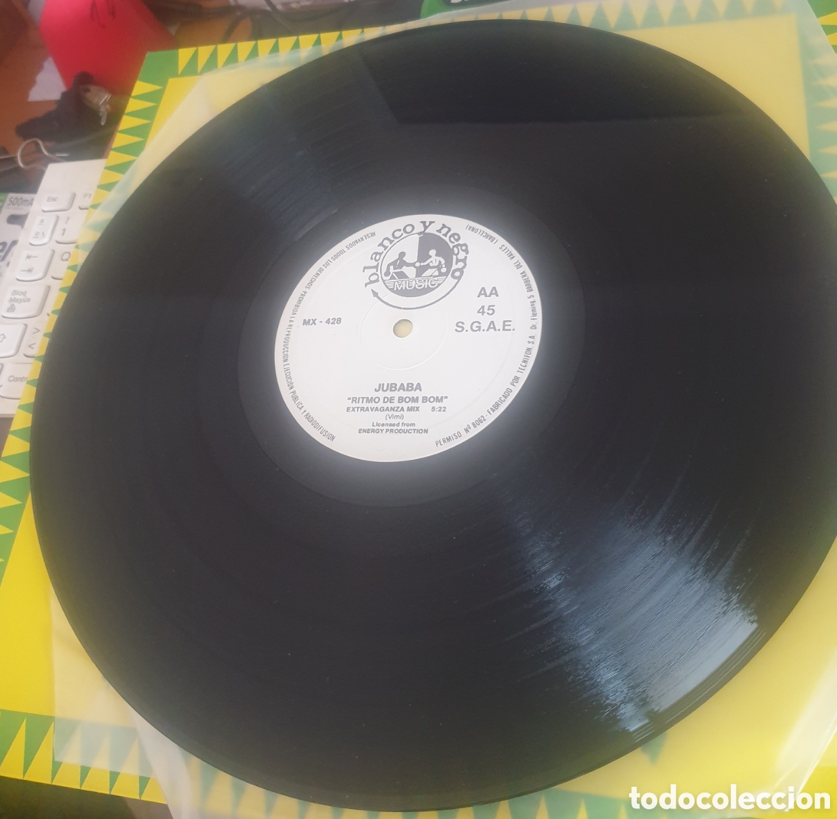 Discos de vinilo: Jubaba - Ritmo de bom bom - Foto 2