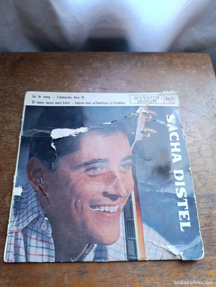 Discos de vinilo: Disco de vinilo Sacha Distel &ndash; La La Song - Foto 1