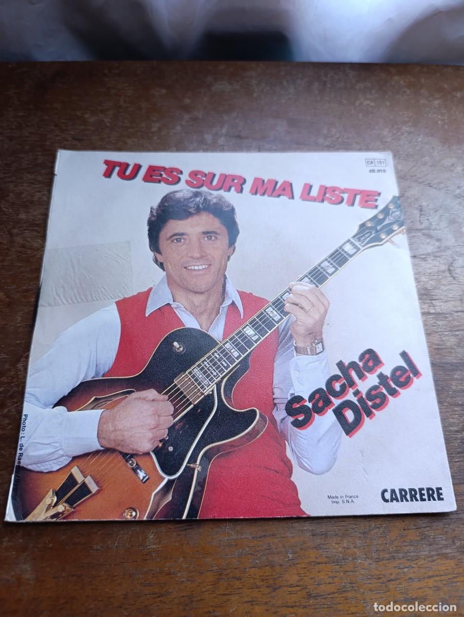 Discos de vinilo: Disco de vinilo Sacha Distel &ndash; Tu Es Sur Ma Liste - Foto 2