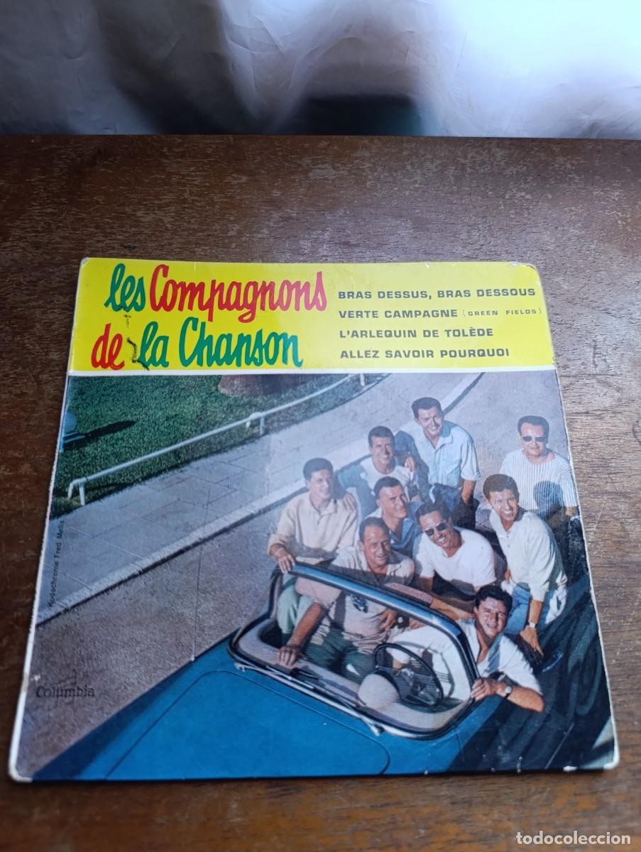 Discos de vinilo: Disco de vinilo Les Compagnons De La Chanson &ndash; Bras Dessus, Bras Dessous - Foto 1
