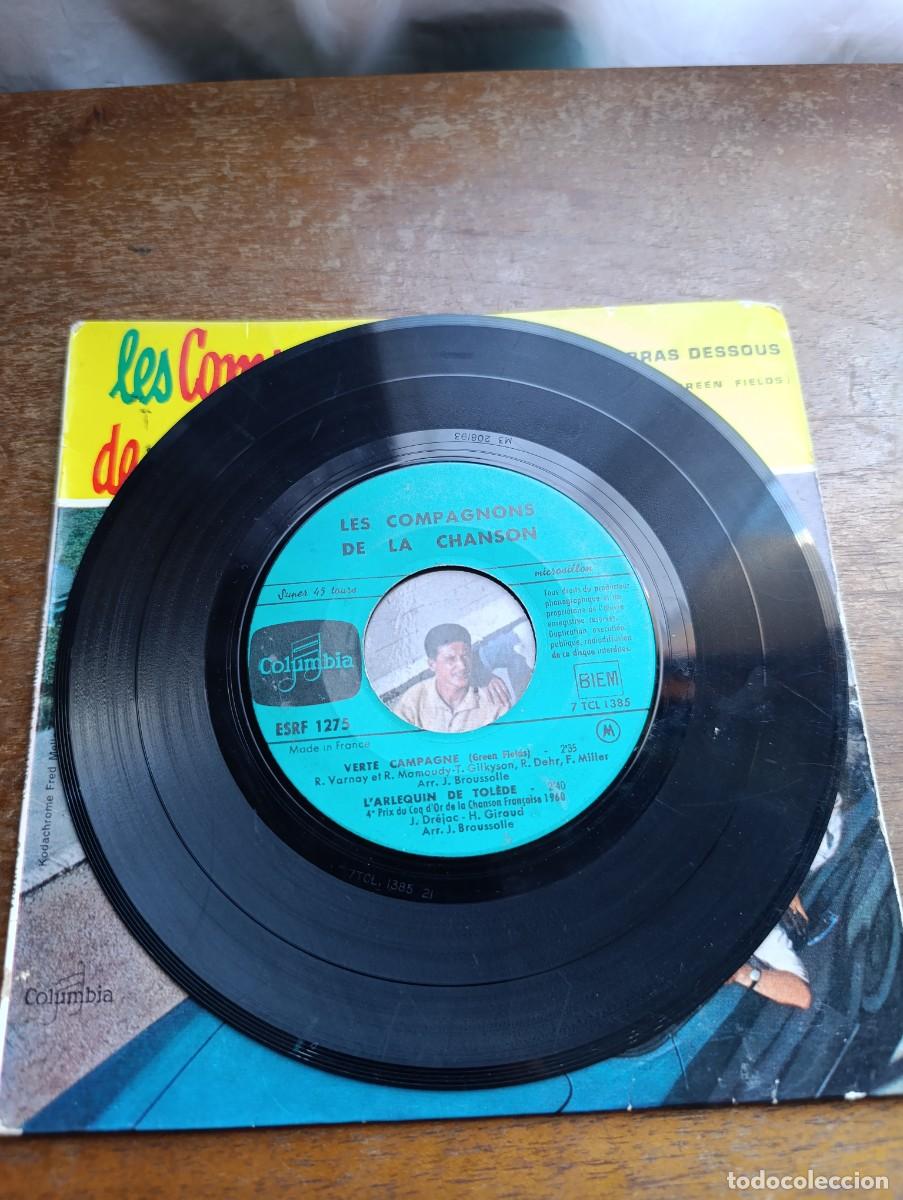 Discos de vinilo: Disco de vinilo Les Compagnons De La Chanson &ndash; Bras Dessus, Bras Dessous - Foto 3
