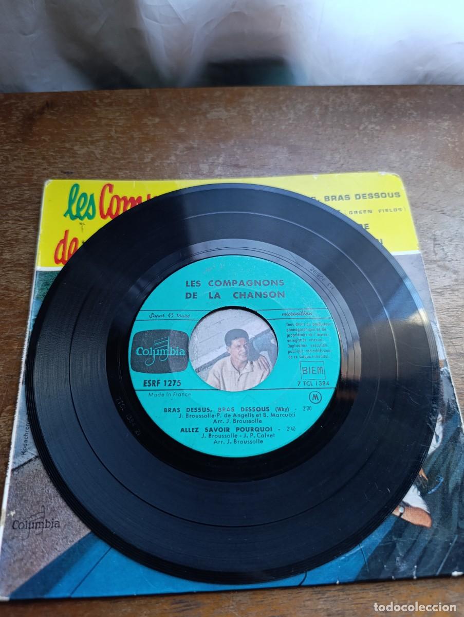 Discos de vinilo: Disco de vinilo Les Compagnons De La Chanson &ndash; Bras Dessus, Bras Dessous - Foto 4