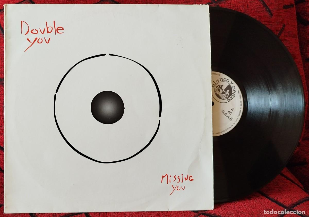 Discos de vinilo: DOUBLE YOU ** Missing You ** MAXI SINGLE VINILO 1993 - Foto 1