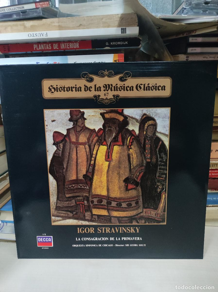 Discos de vinilo: Igor Stravinsky La Consagraci&oacute;n De La Primavera - Foto 1