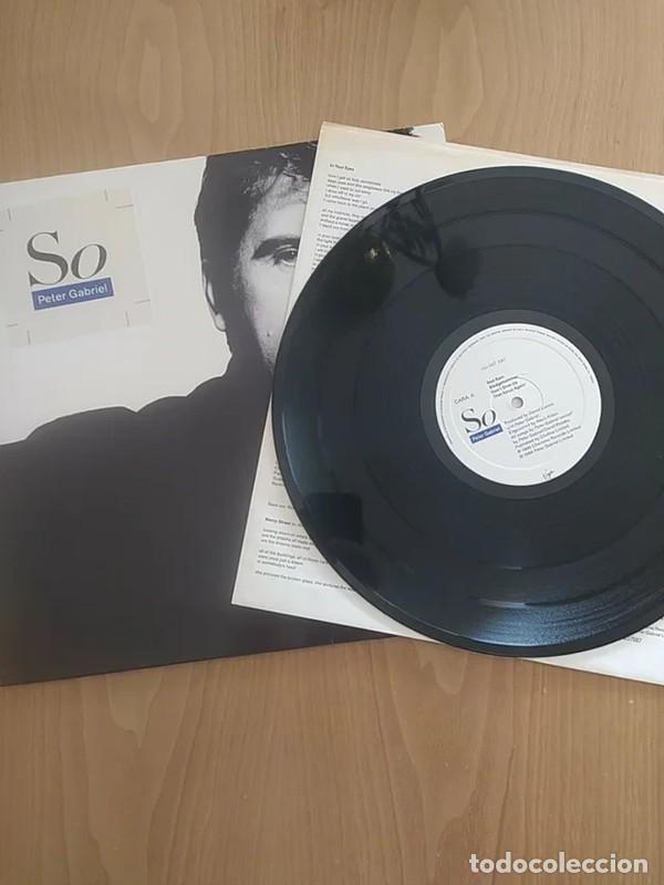 Discos de vinilo: Peter Gabriel So original Espa&ntilde;a 1986 EXC - Foto 1