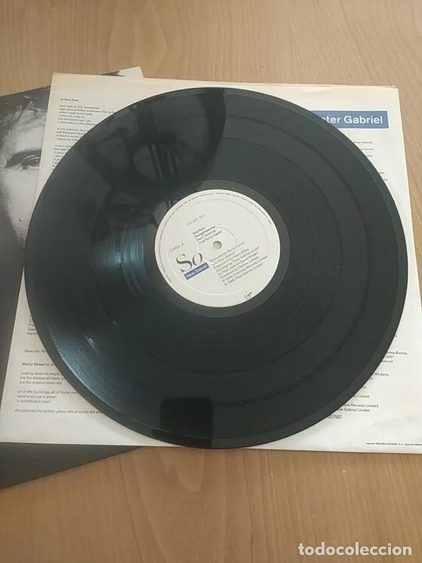 Discos de vinilo: Peter Gabriel So original Espa&ntilde;a 1986 EXC - Foto 2