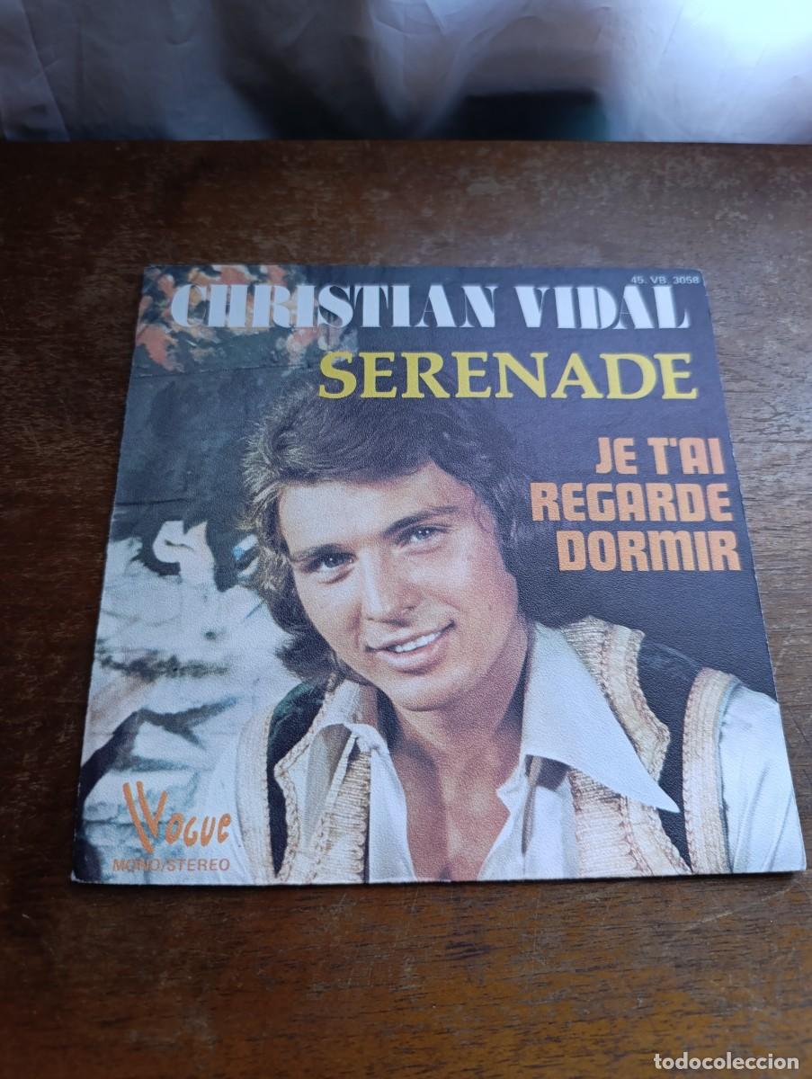 Discos de vinilo: Disco de vinilo Christian Vidal &ndash; S&eacute;r&eacute;nade - Foto 1