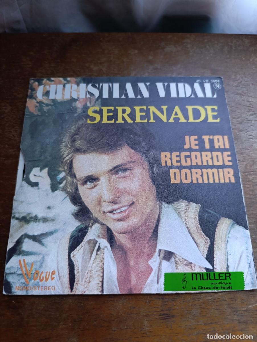 Discos de vinilo: Disco de vinilo Christian Vidal &ndash; S&eacute;r&eacute;nade - Foto 2