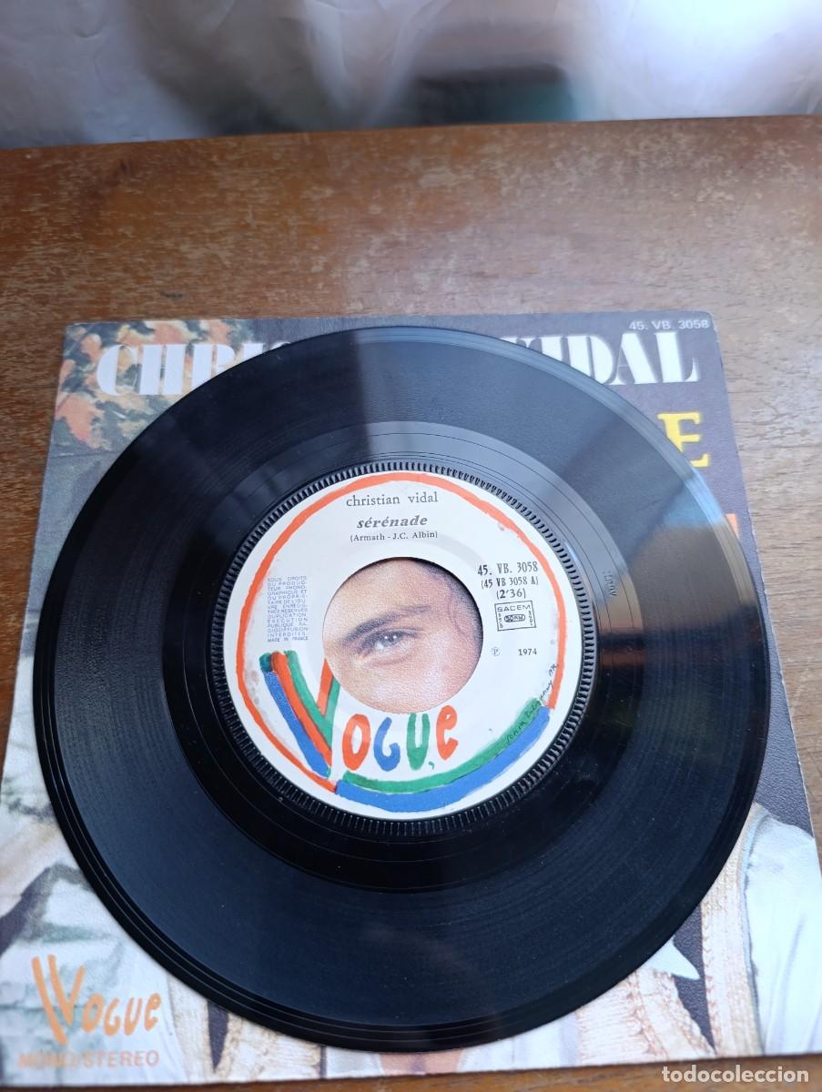 Discos de vinilo: Disco de vinilo Christian Vidal &ndash; S&eacute;r&eacute;nade - Foto 3