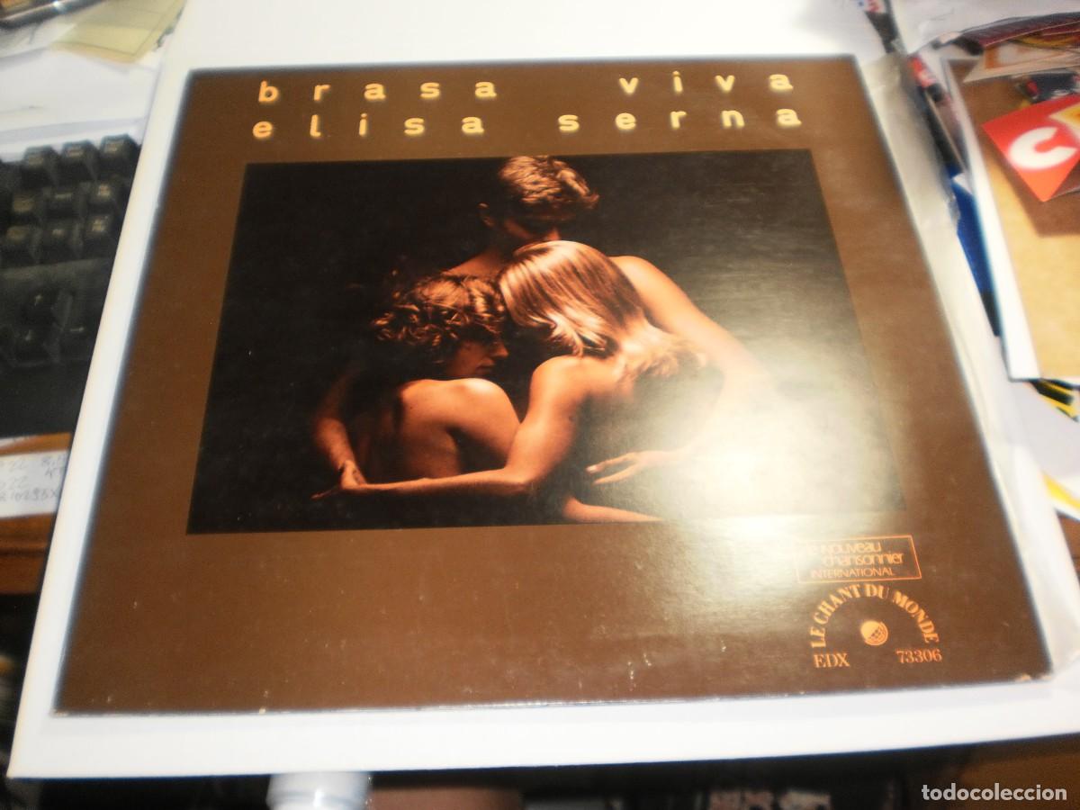 Dischi in vinile: lp elisa serna. brasa viva. edigsa 1975 spain carpeta doble (seminuevo)