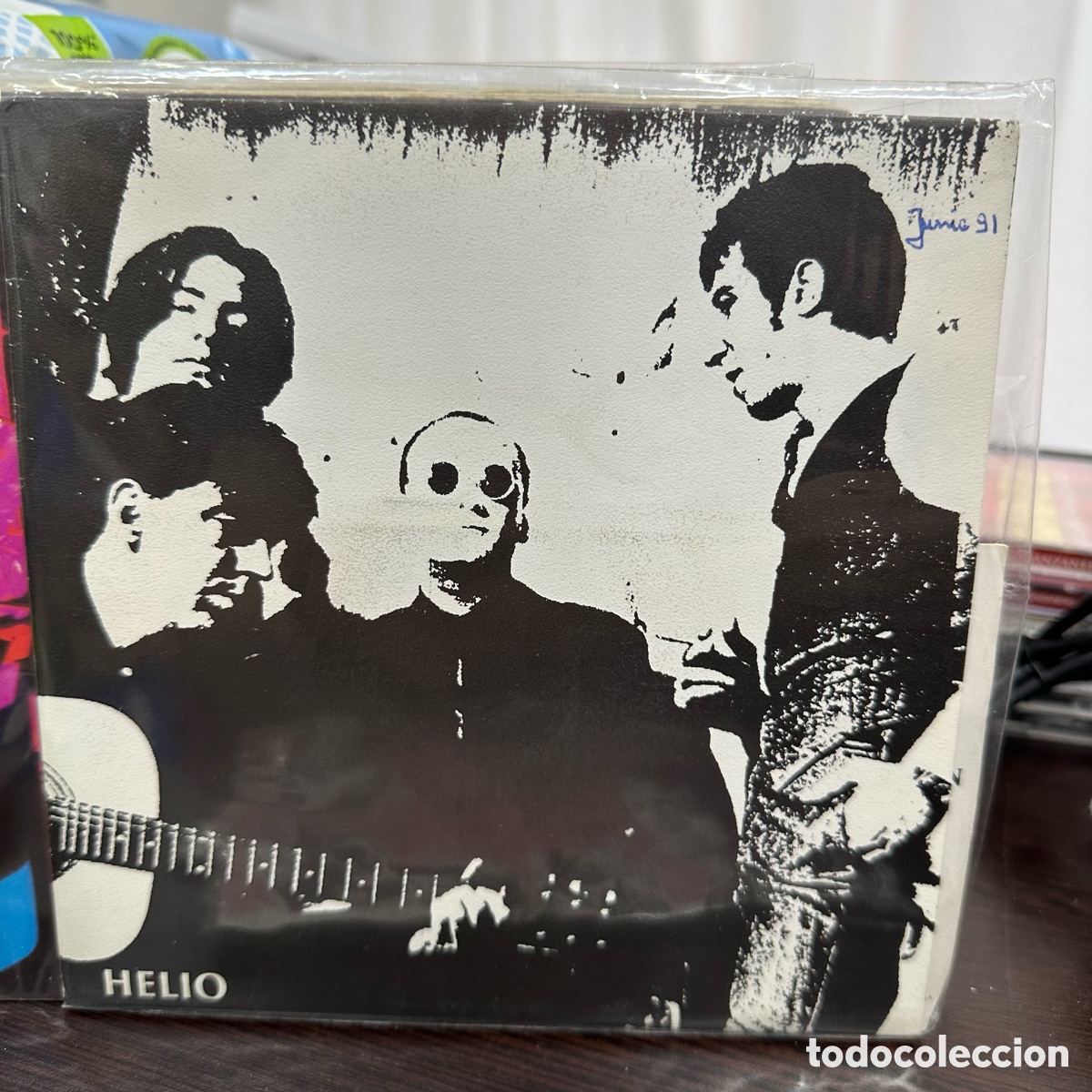 Discos de vinilo: Helio - Combusti&oacute;n (7&rdquo;, Single) - Foto 1