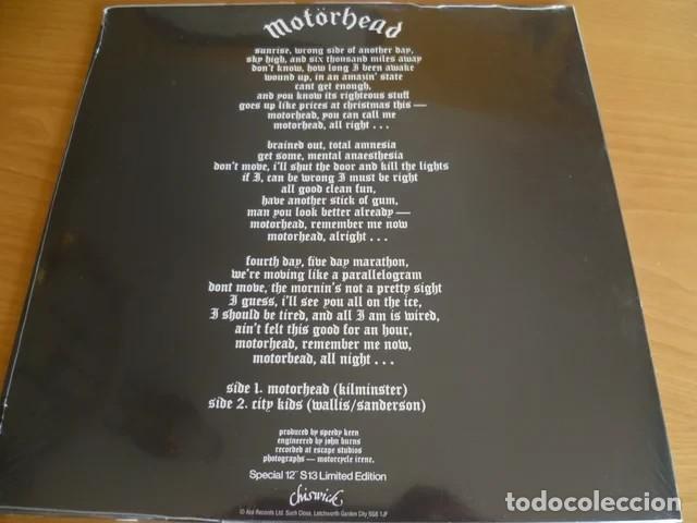 Discos de vinilo: Mot&ouml;rhead Mot&ouml;rhead maxisingle vinilo 2023 - Foto 2