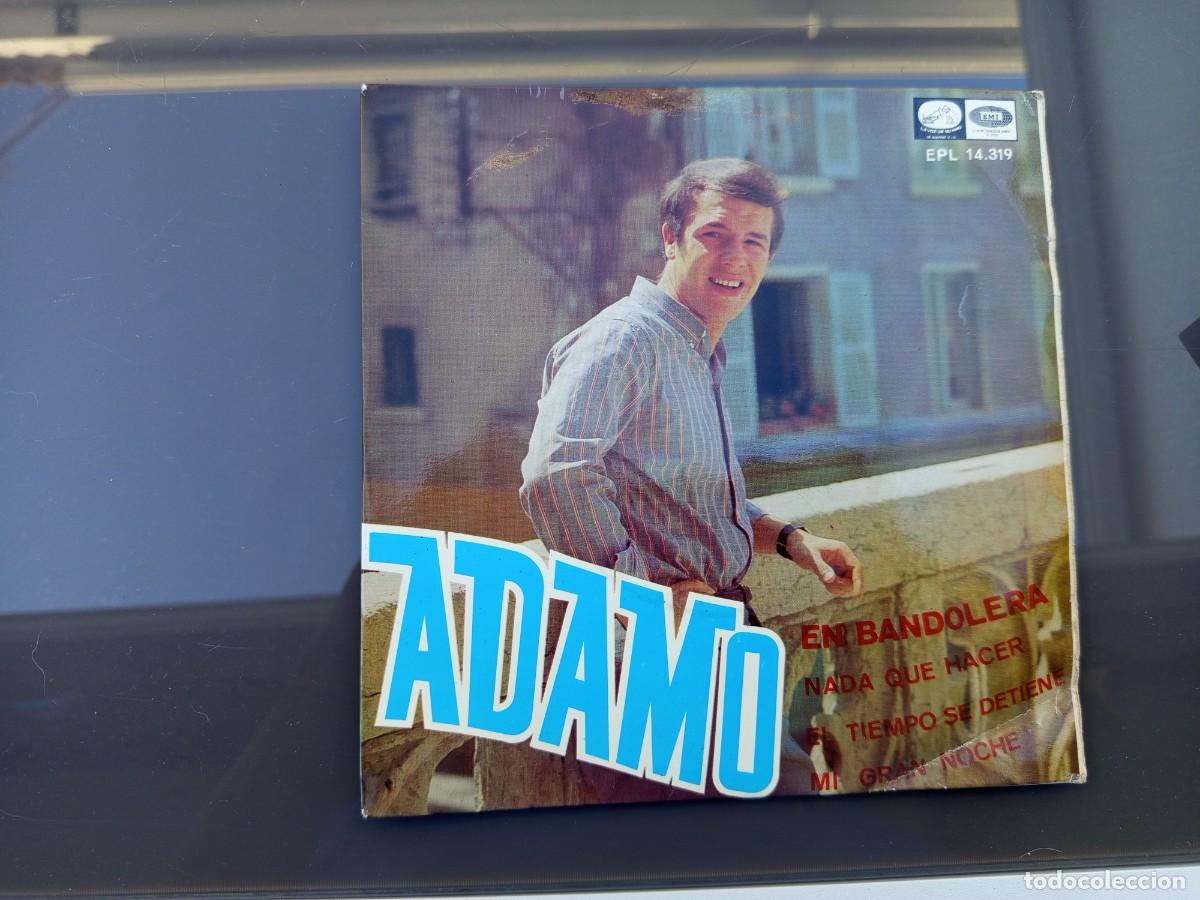 Discos de vinilo: ADAMO - EN BANDOLERA (EP) - Foto 1