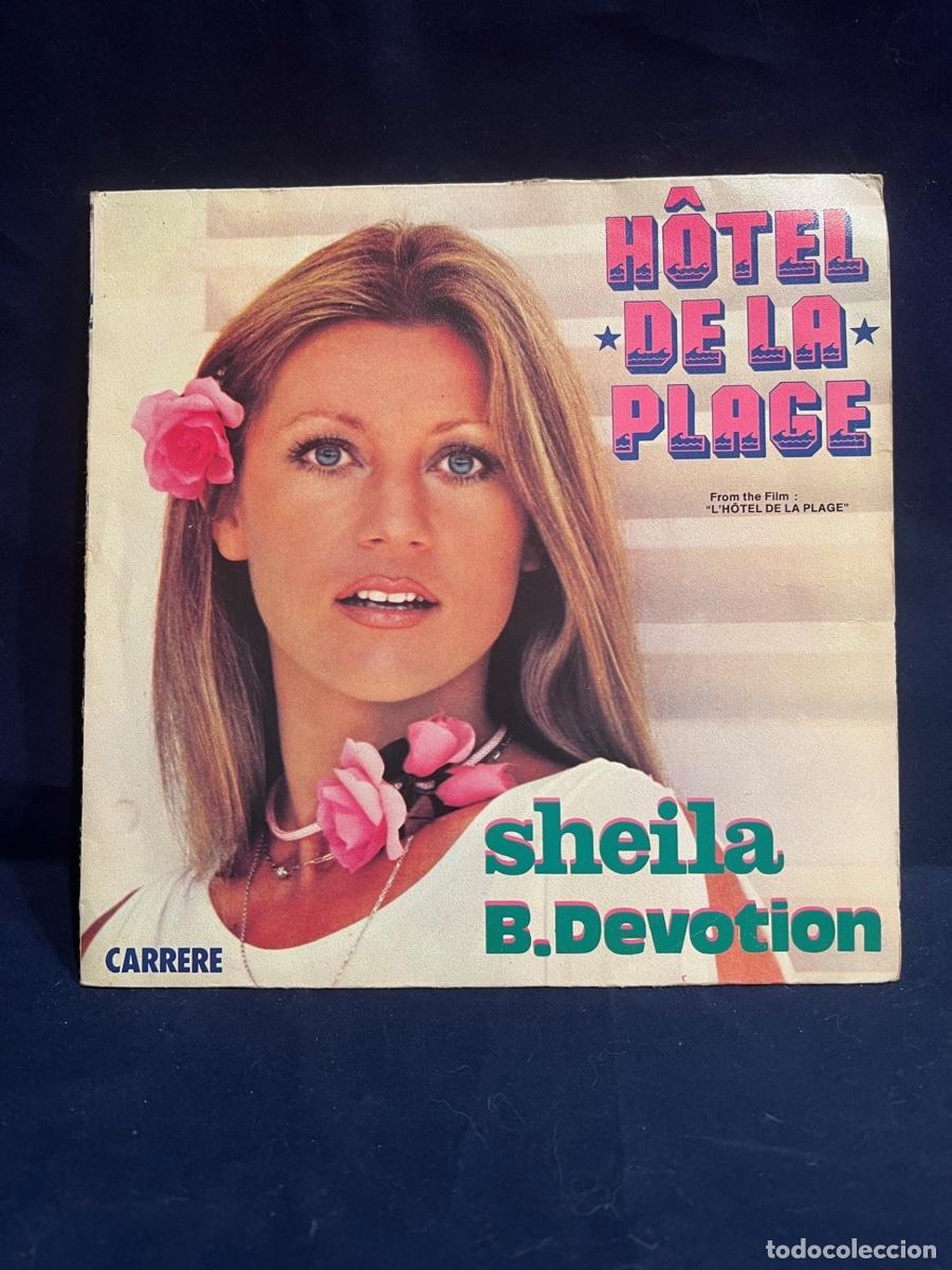 Discos de vinilo: SHEILA - B. DEVOTION 45rpm HOTEL DE LA PLAGE - Foto 2