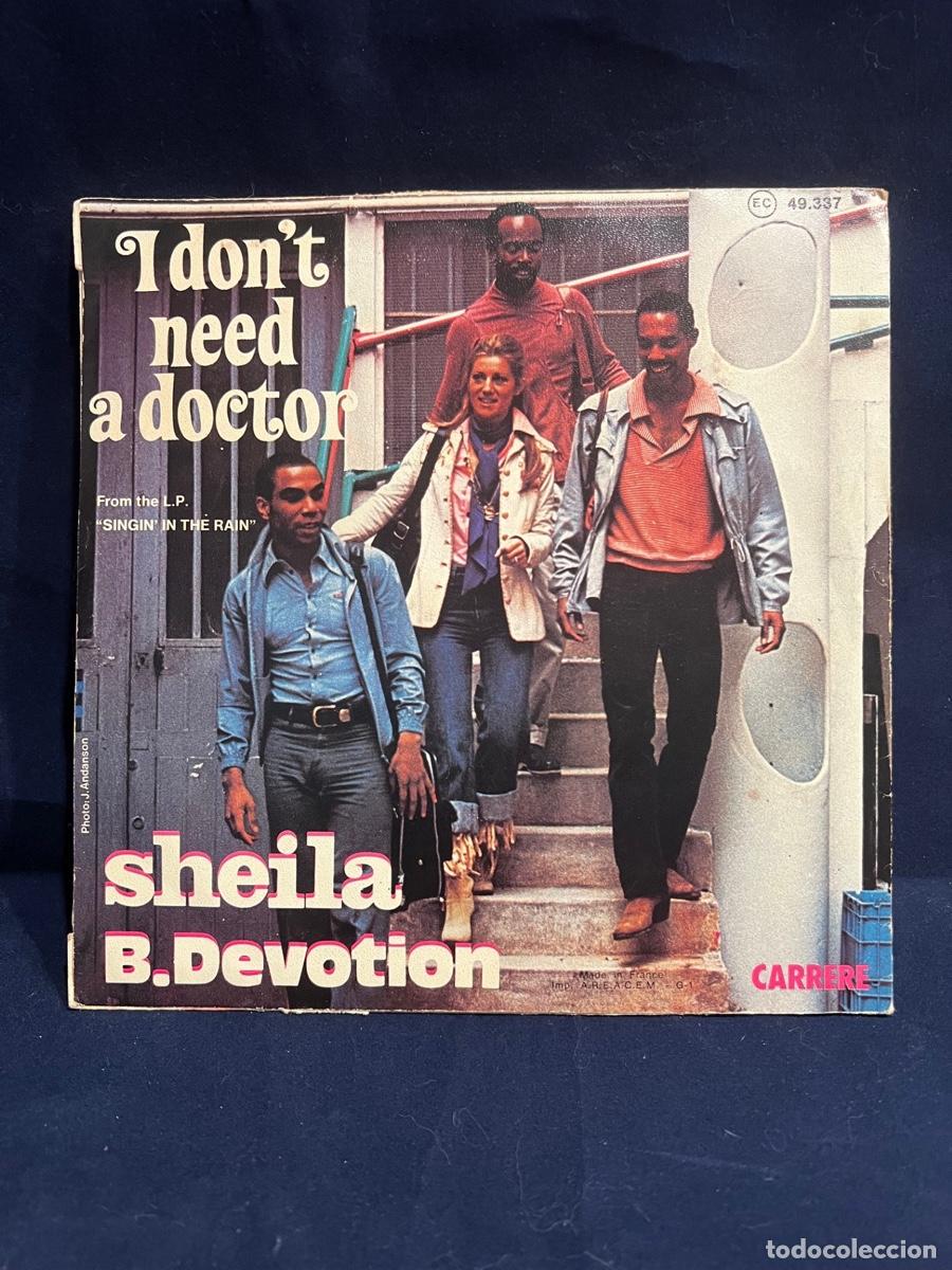 Discos de vinilo: SHEILA - B. DEVOTION 45rpm HOTEL DE LA PLAGE - Foto 3