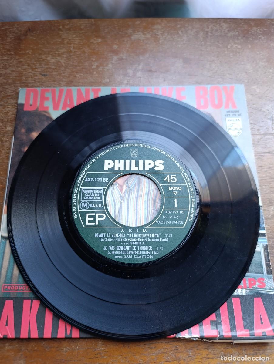 Discos de vinilo: Disco de vinilo Akim & Sheila Devant Le Juke Box - Foto 5