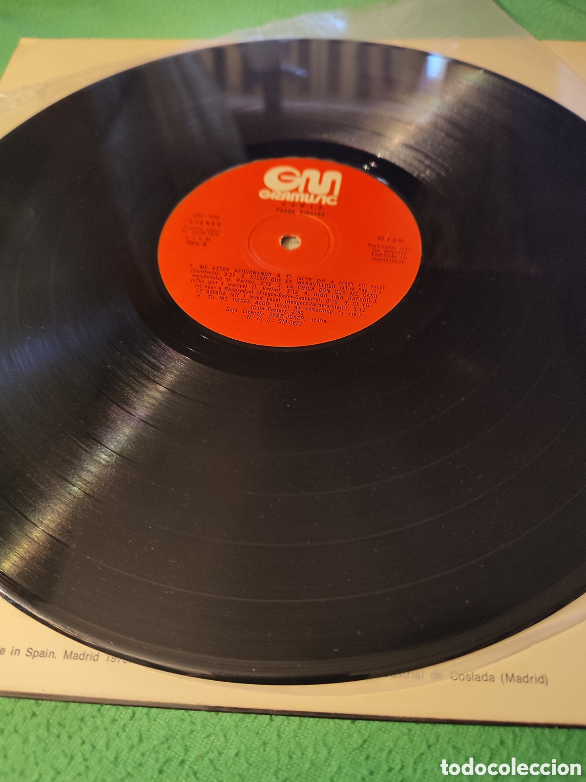 Discos de vinilo: Frank Sinatra - Canta Frank Sinatra - Foto 3