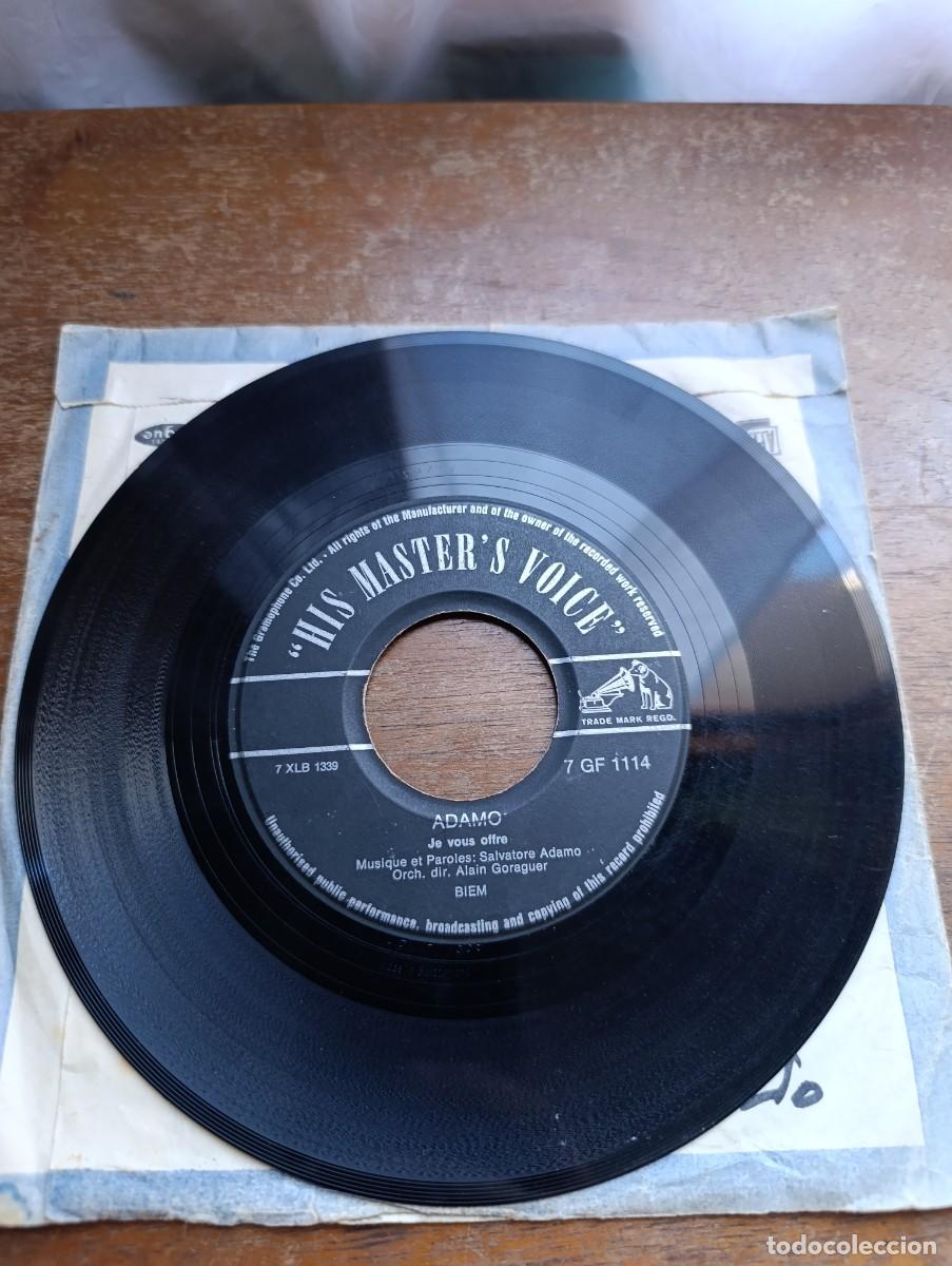 Discos de vinilo: Disco de vinilo Adamo &ndash; Inch Allah - Foto 4