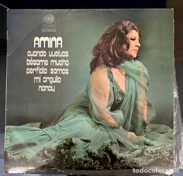 Discos de vinilo: AMINA - LP - CUANDO VUELVAS - Foto 1