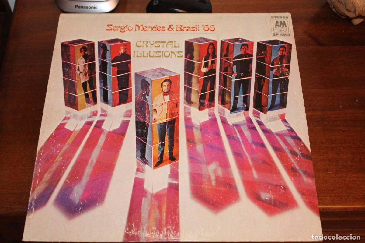 Discos de vinilo: SERGIO MENDES & BRASIL 66 - CRYSTAL ILLUSIONS - Foto 1
