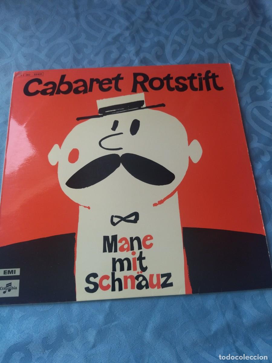 Discos de vinilo: Cabaret Rotstift &ndash; Mane Mit Schn&auml;uz, comedia. - Foto 1