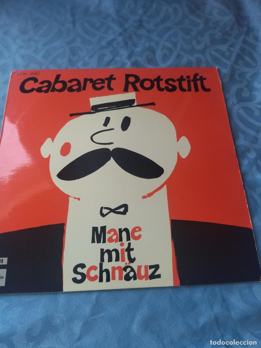 Discos de vinilo: Cabaret Rotstift &ndash; Mane Mit Schn&auml;uz, comedia. - Foto 2