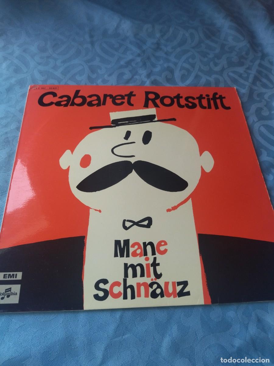 Discos de vinilo: Cabaret Rotstift &ndash; Mane Mit Schn&auml;uz, comedia. - Foto 3