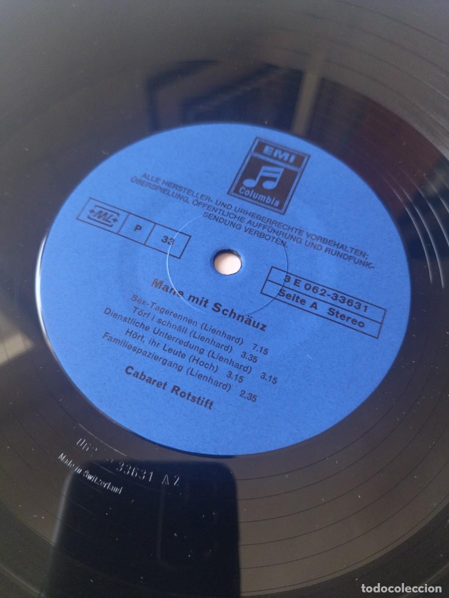 Discos de vinilo: Cabaret Rotstift &ndash; Mane Mit Schn&auml;uz, comedia. - Foto 6