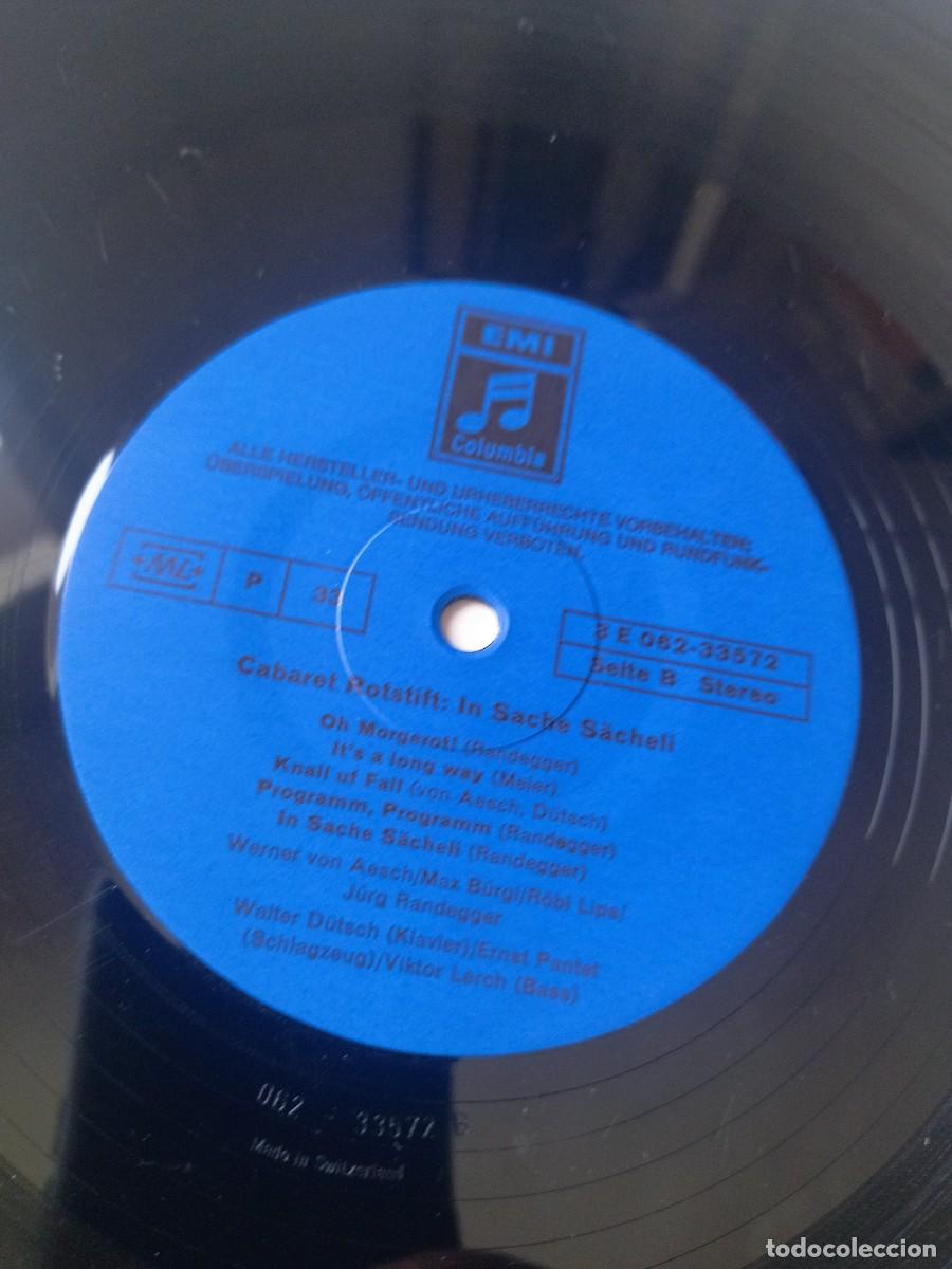 Discos de vinilo: Cabaret Rotstift &ndash; In Sache S&auml;cheli, comedia. - Foto 5