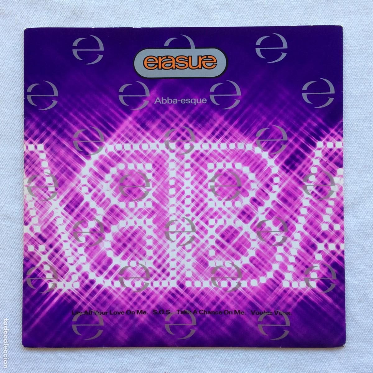 Discos de vinilo: Erasure &lrm;&ndash; Abba-Esque Scandinavia 1992 Mute* - Foto 1