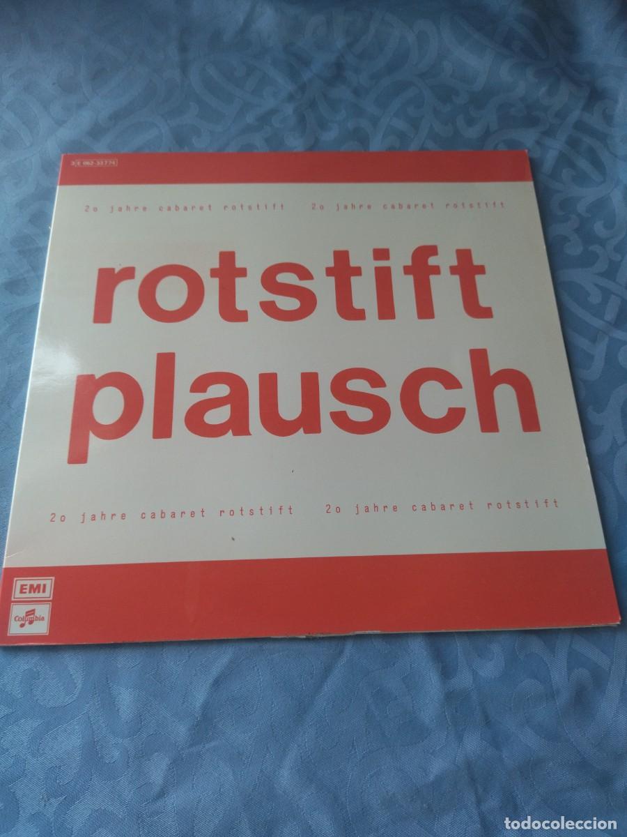 Discos de vinilo: Cabaret Rotstift &ndash; Rotstift Plausch, comedia. - Foto 1