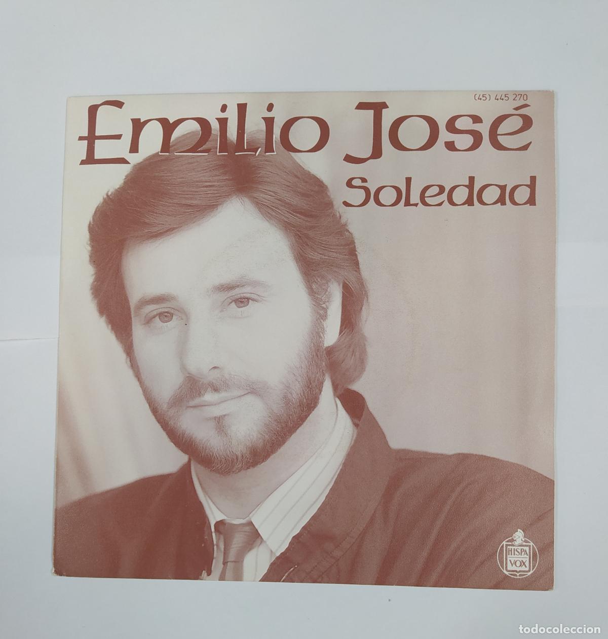 Discos de vinilo: Emilio Jos&eacute;. Soledad. Single. TDKDS26D - Foto 1
