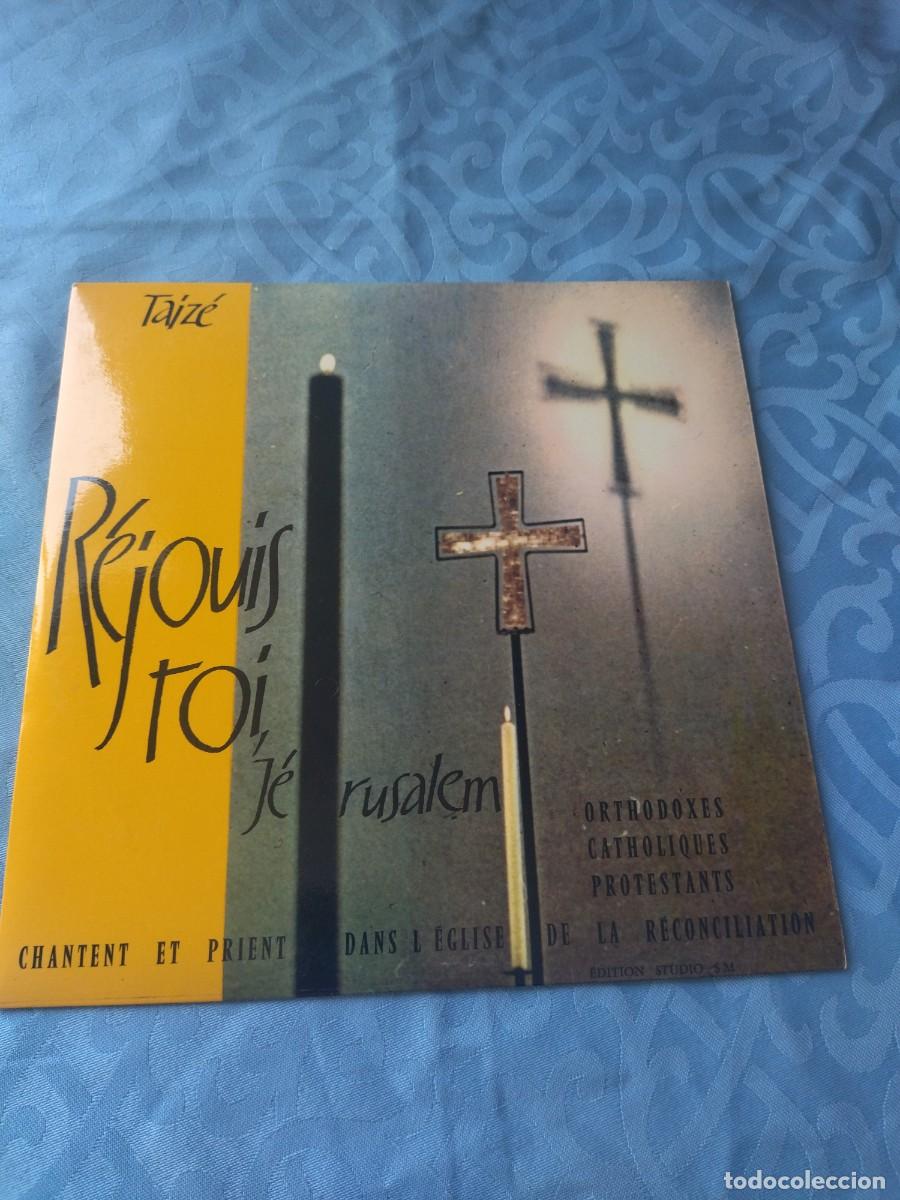 Discos de vinilo: Taiz&eacute; - Rejouis-Toi, Jerusalem - Foto 1