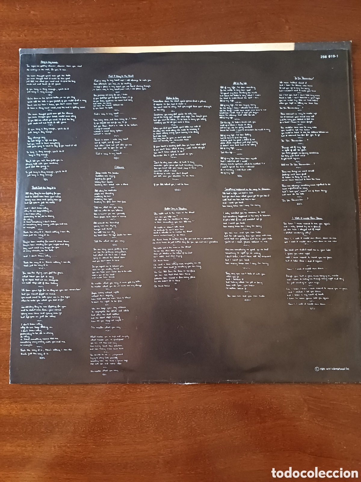 Discos de vinilo: Phil Collins But Seriously lp 1989 - Foto 4