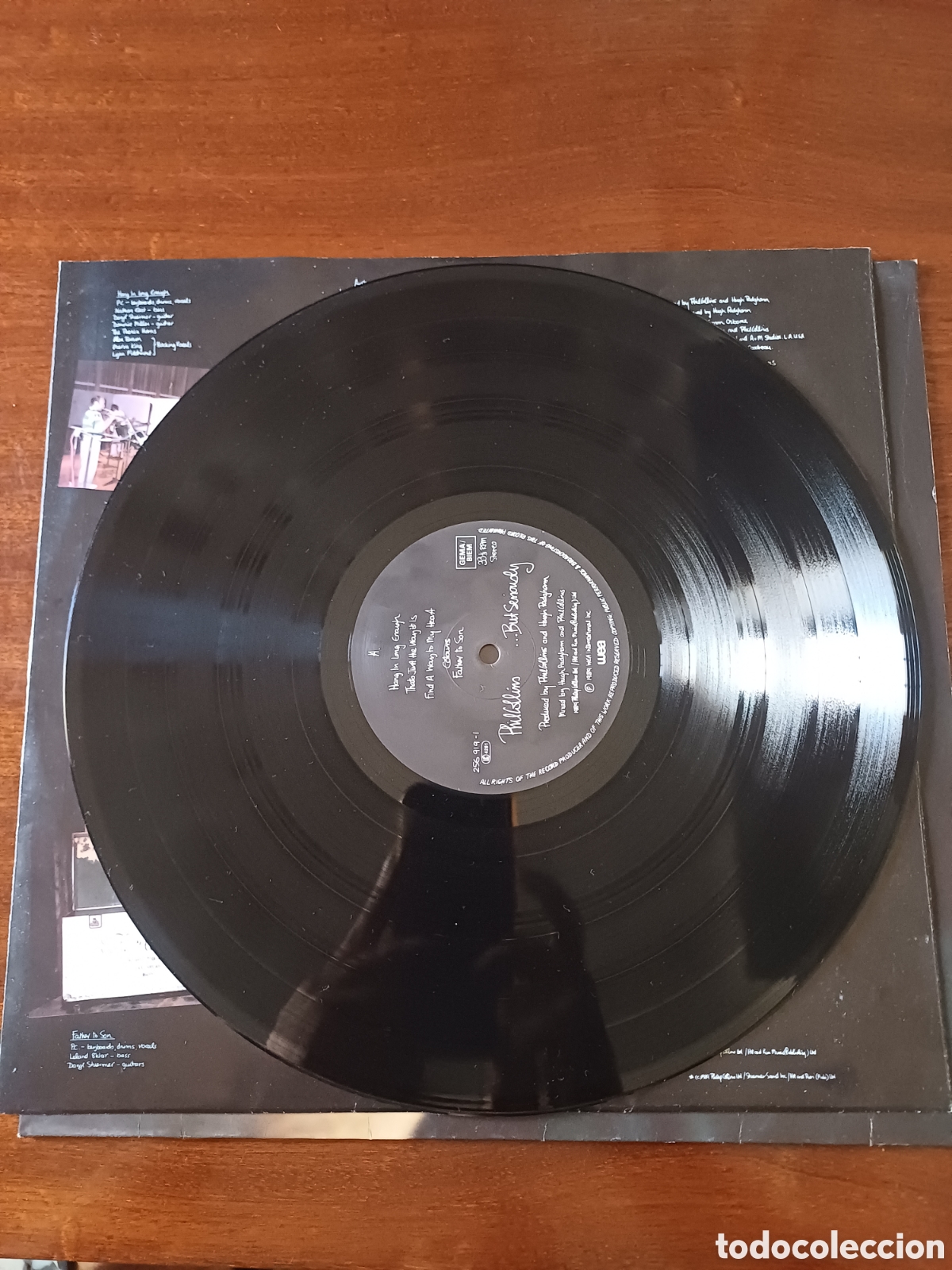 Discos de vinilo: Phil Collins But Seriously lp 1989 - Foto 5