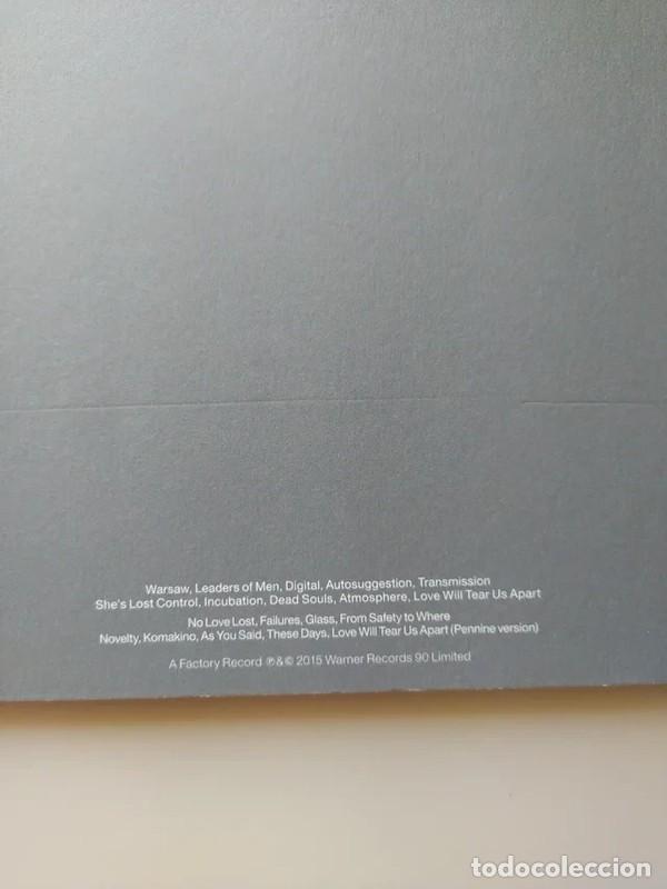 Discos de vinilo: Joy Division Substance 2LP Europe 2015 Original - Foto 3